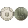 سکه 10 بانی - نیکل روکش فولاد -  رومانی 2015 غیر بانکی