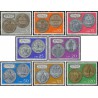 8 عدد تمبر سکه ها - سان مارینو 1972