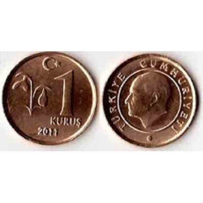 سکه 1 کروز - برنجی - ترکیه 2011 غیر بانکی