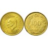 سکه  100 لیر - الومینیوم برنز - ترکیه 1991 غیر بانکی