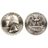 سکه 25 سنت - کوارتر - نیکل مس - تصویر جرج واشنگتن - آمریکا 1973 غیر بانکی