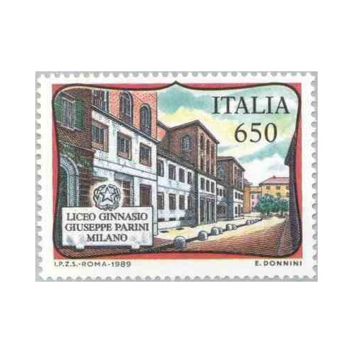 1 عدد تمبر مدارس - ایتالیا 1989 قیمت 2.3 دلار