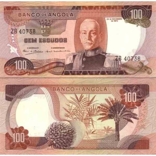 اسکناس 100 اسکودو - آنگولا 1972 اسکناس 100 اسکودو - آنگولا 1972