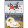 2 عدد تمبر کریستمس و سال جدید - اسلوونی 2000