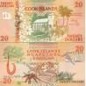 اسکناس 20 دلار - جزایر کوک 1992 ارزش ارزی معادل 13 دلار