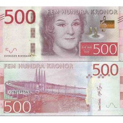 اسکناس 500 کرون - سوئد 2016