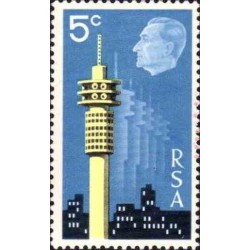 1 عدد تمبر نمایشگاه تمبر اینتراستکس - کیپ تاون - آفریقای جنوبی 1971