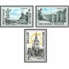 3 عدد تمبر توریسم -  بلژیک 1974