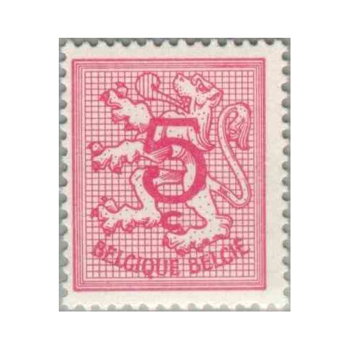 1 عدد تمبر سری پستی -  بلژیک 1974