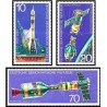 3 عدد تمبر  همکاری فضائی آمریکا و شوروی - جمهوری دموکراتیک آلمان 1975 قیمت 2.9 دلار