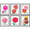 6 عدد تمبر گلها - جمهوری دموکراتیک آلمان 1975 قیمت 4.95 دلار