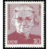 1 عدد تمبر یادبود مارتا آرندسه - سیاستمدار و فعال حقوق زنان  - جمهوری دموکراتیک آلمان 1975
