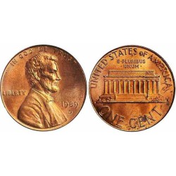 سکه 1 سنت - برنجی - آمریکا 1993غیر بانکی