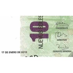 اسکناس 10 نووس سولس - پرو 2013