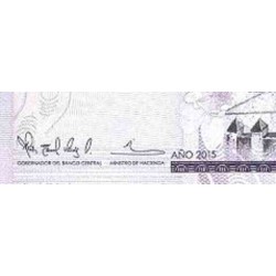 اسکناس 50 پزو - جمهوری دومنیکن 2015
