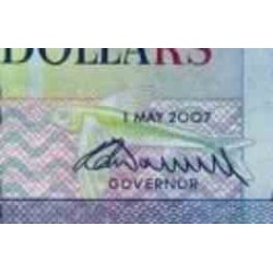 اسکناس 2 دلار - باربادوس 2007