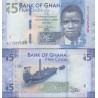 اسکناس 5 سدی - یادبود شصتمین سال تاسیس بانک مرکزی غنا - غنا 2017  - 4 مارس 2017