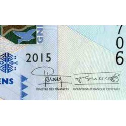 اسکناس 20000 فرانک - گینه 2015