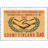 1 عدد تمبر سال همکاری بین المللی- فنلاند 1965