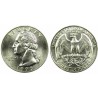 سکه 25 سنت - کوارتر - نیکل مس - تصویر جرج واشنگتن - آمریکا 1995 غیر بانکی
