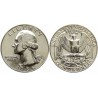 سکه 25 سنت - کوارتر - نیکل مس - تصویر جرج واشنگتن - آمریکا 1986 غیر بانکی