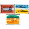 3 عدد تمبر اتحادیه بین المللی مخابرات - UIT - سوئیس 1976