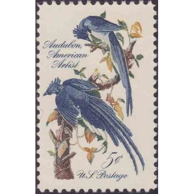 1 عدد تمبر پرندگان  - طراحی جان جیمز ادیوبن - آمریکا 1963
