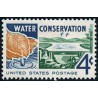1 عدد تمبر حفاظت از آب - آمریکا 1960