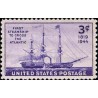 1 عدد تمبر 125مین سالگرد عبور اولین کشتی بخار از آتلانتیک - آمریکا 1944