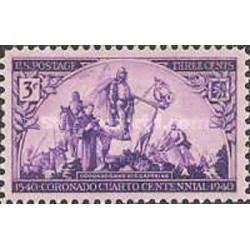 1 عدد تمبر 400مین سالگرد سفر اکتشافی کومودو  - آمریکا 1940