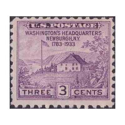 1 عدد تمبر یکصدو پنجاهمین سال اعلام صلح بین ایالات متحده و بریتانیا- آمریکا 1933