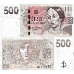اسکناس 500 کرون - جمهوری چک 2009 سفارشی