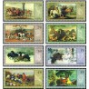 8 عدد تمبر نقاشی شکارچیان - تابلو نقاشی - لهستان 1968 قیمت 5.5 دلار