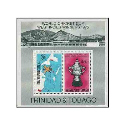 سونیرشیت مسابقات جام جهانی کریکت - ترینیداد و توباگو 1976