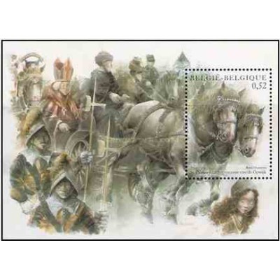 سونیرشیت اسبها - تابلو نقاشی - بلژیک 2002