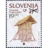 1 عدد تمبر سری پستی اسلوونی ، مینیاتور اروپا - سورشارژ - اسلوونی 2000