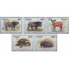 5 عدد تمبر جانوران وحشی  - B - سنگال 1995 قیمت 6.7 دلار