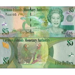 اسکناس 5 دلار - جزایر کایمن 2010