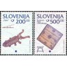 2 عدد تمبر سری پستی -اسلوونی اروپا در سایز مینیاتوری - اسلوونی 1998 قیمت 6.7 دلار