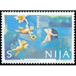 1 عدد تمبر عشق  - اسلوونی 1997