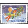 1 عدد تمبر سال جدید - اسلوونی 1996