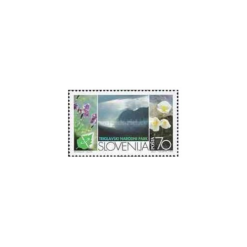 1 عدد تمبر سال حفاظت از طبیعت اروپا - اسلوونی 1995