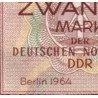 اسکناس 20 مارک - جمهوری دموکراتیک آلمان 1964 سفارشی - توضیحات را ببینید