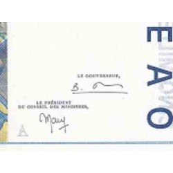 اسکناس 5000 فرانک - آفریقای غربی 1999 - ساحل عاج 1999 سفارشی