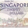 اسکناس 20 دلار - سنگاپور 1976 سفارشی - توضیحات را ببینید