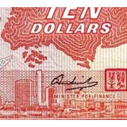 اسکناس 10 دلار - سنگاپور 1976 سفارشی - توضیحات را ببینید