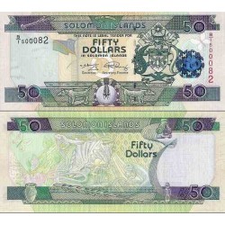 اسکناس 50 دلار - جزایر سلیمان 2009 سفارشی - توضیحات را ببینید