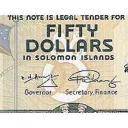 اسکناس 50 دلار - جزایر سلیمان 2009 سفارشی - توضیحات را ببینید