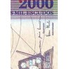 اسکناس 2000 اسکودو - کیپ ورد 1999 سفارشی - توضیحات را ببینید