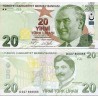 اسکناس 20 لیر - ترکیه 2009 سفارشی - توضیحات را ببینید